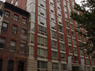 Temporary apartment building fascade featuring ceiling to floor windows for maximum sun exposure on every floor